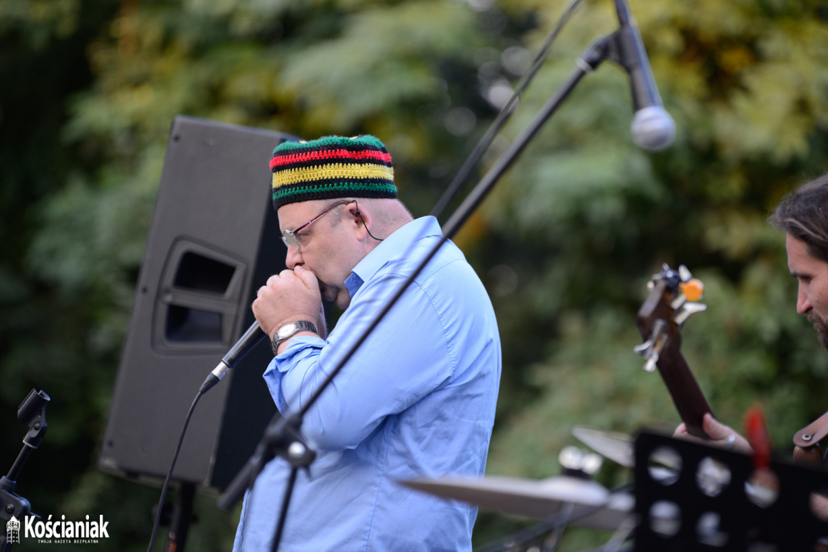Plenerowy koncert nad Obrą