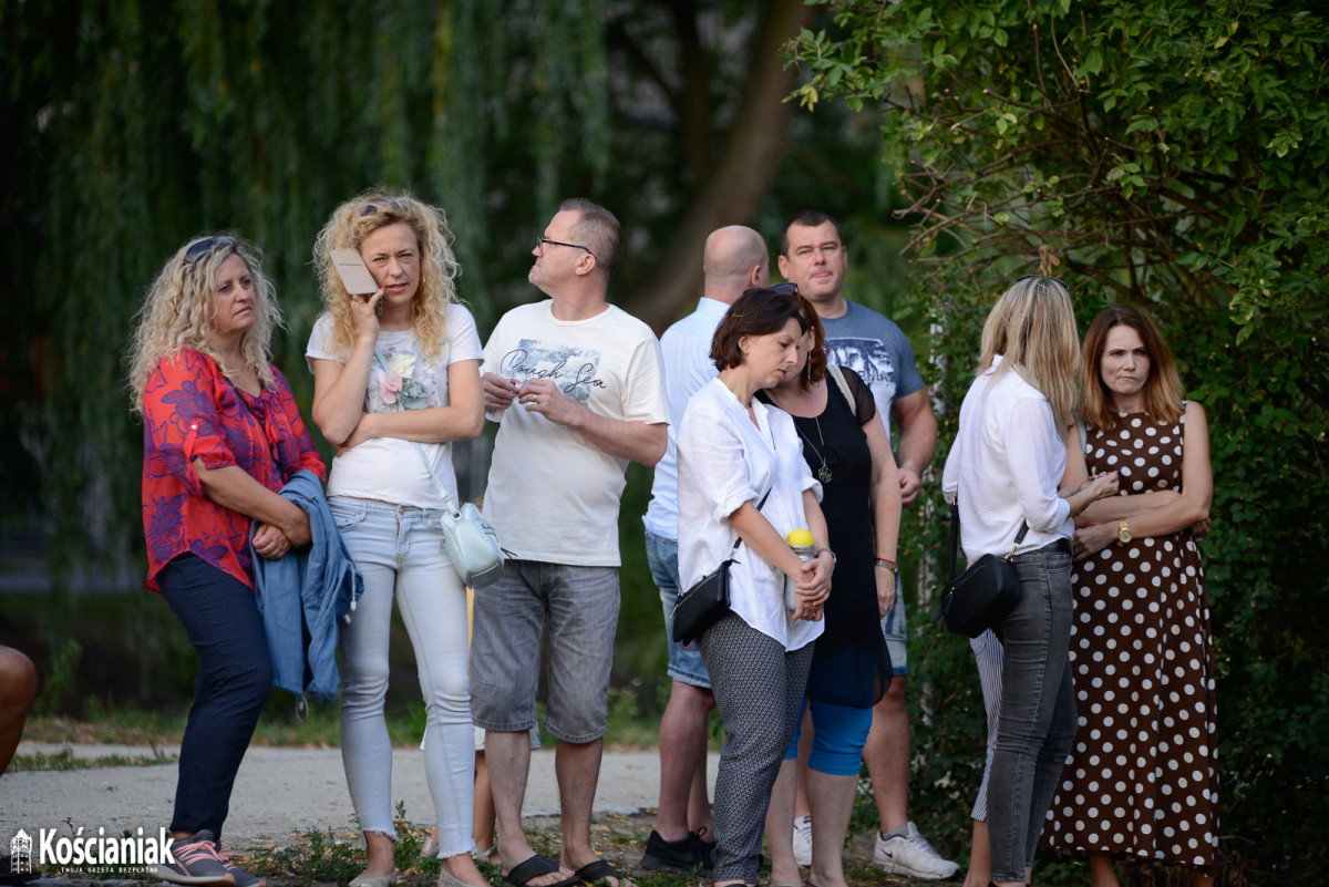 Plenerowy koncert nad Obrą