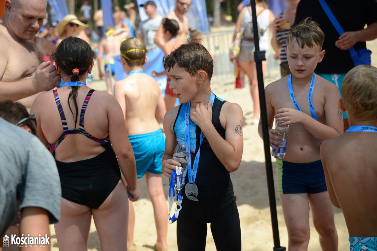 Aquathlon dla dzieci na Jeziorze Wonieść