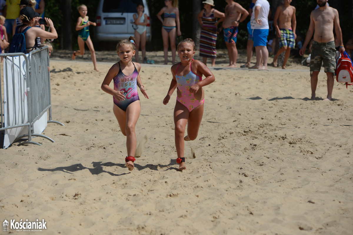 Aquathlon dla dzieci na Jeziorze Wonieść