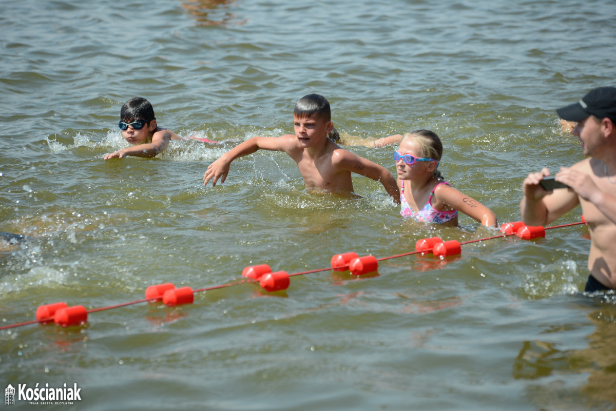 Aquathlon dla dzieci na Jeziorze Wonieść