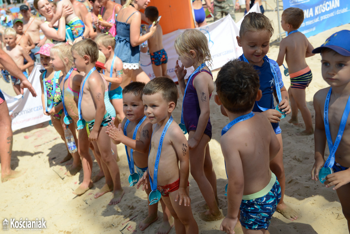 Aquathlon dla dzieci na Jeziorze Wonieść