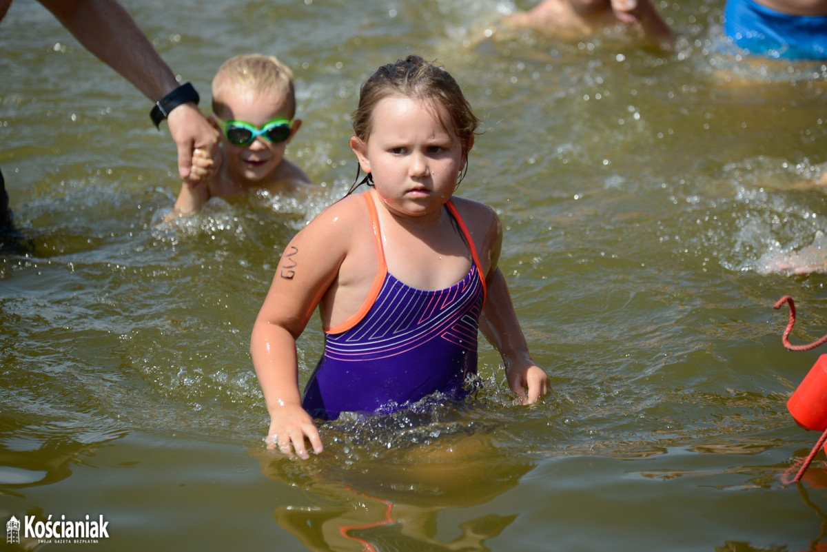 Aquathlon dla dzieci na Jeziorze Wonieść