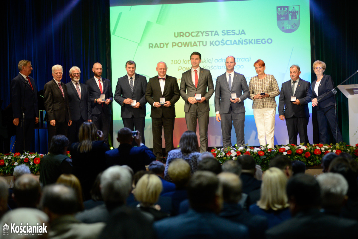 Uroczysta Sesja Rady Powiatu Kościańskiego