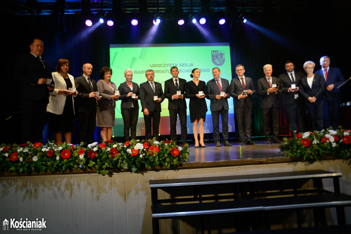 Uroczysta Sesja Rady Powiatu Kościańskiego