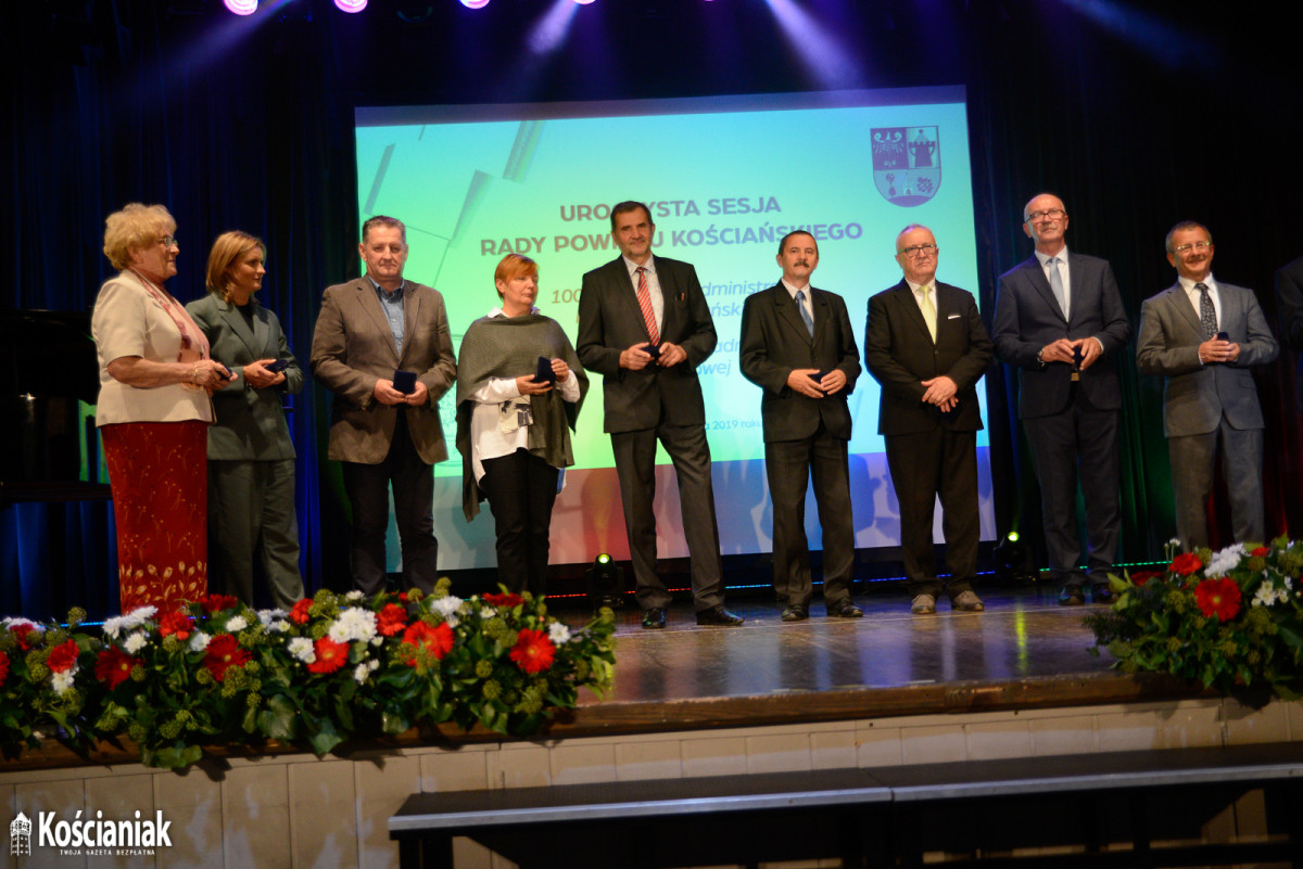 Uroczysta Sesja Rady Powiatu Kościańskiego