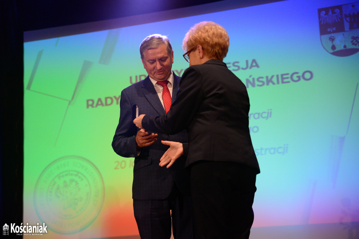 Uroczysta Sesja Rady Powiatu Kościańskiego