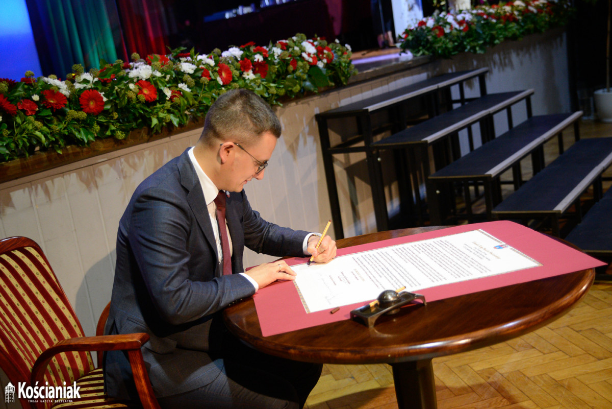 Uroczysta Sesja Rady Powiatu Kościańskiego
