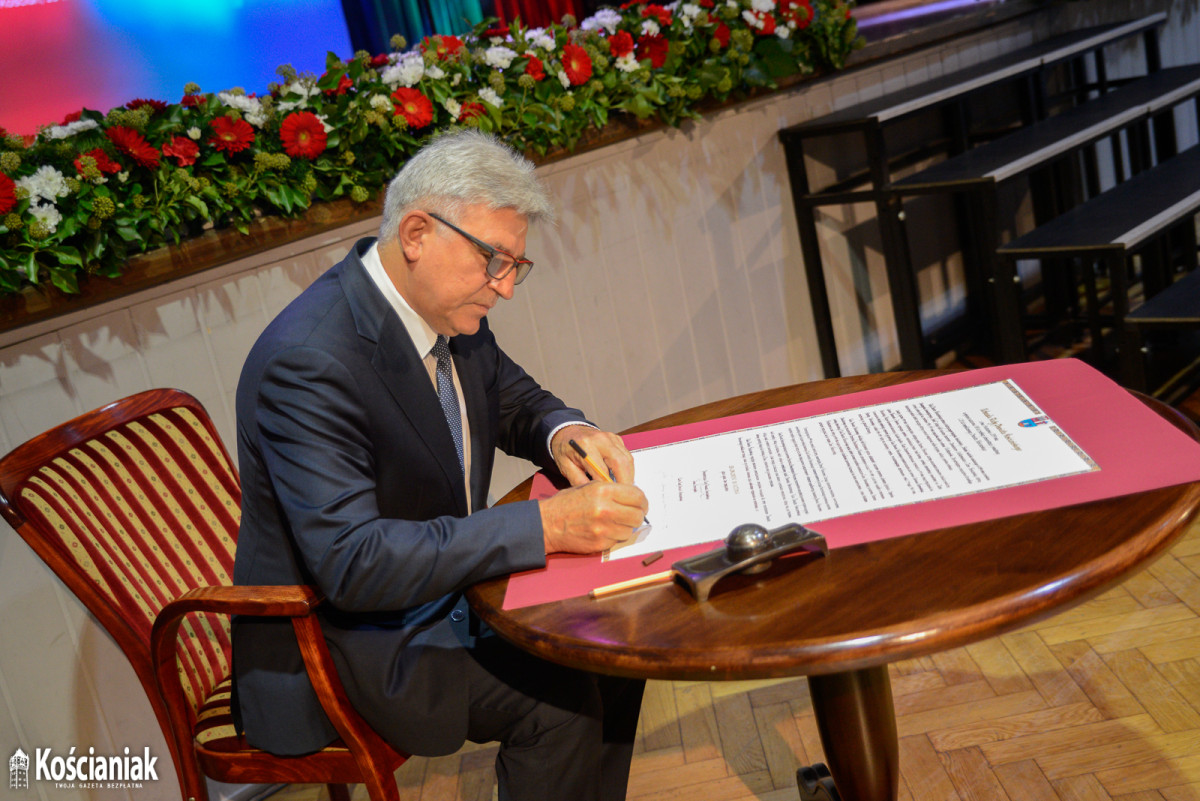 Uroczysta Sesja Rady Powiatu Kościańskiego