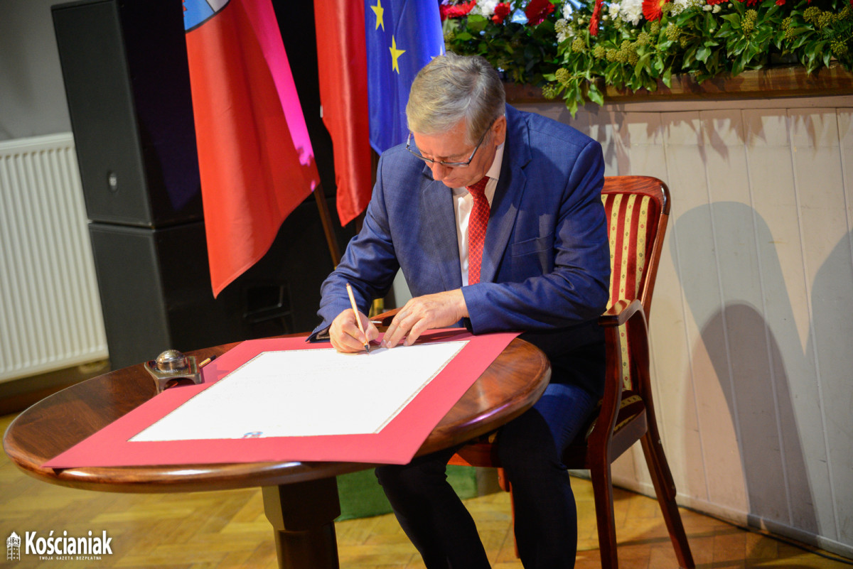 Uroczysta Sesja Rady Powiatu Kościańskiego