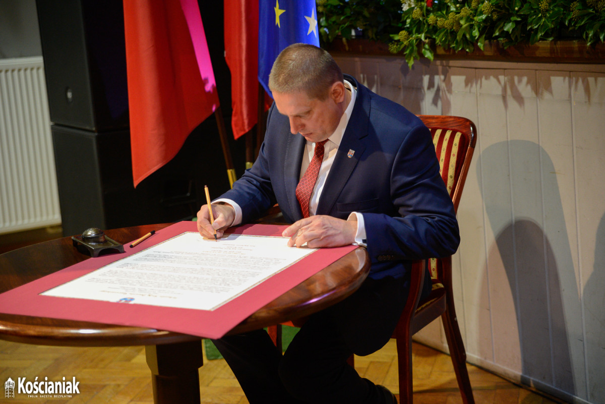 Uroczysta Sesja Rady Powiatu Kościańskiego