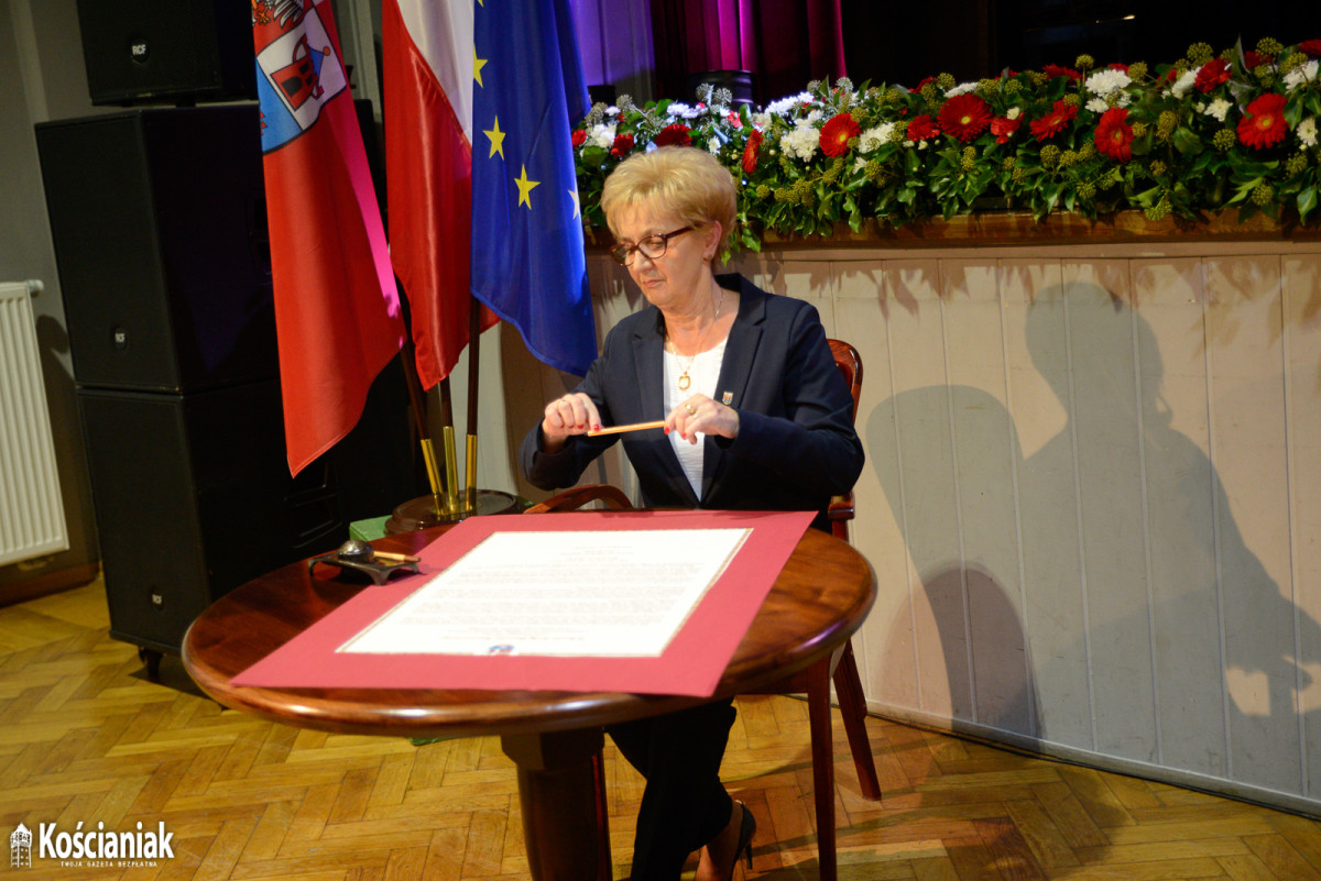 Uroczysta Sesja Rady Powiatu Kościańskiego