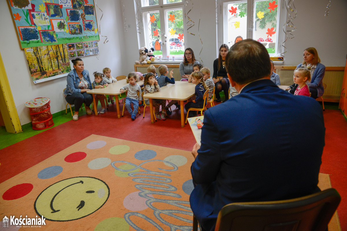 Burmistrz odwiedził 