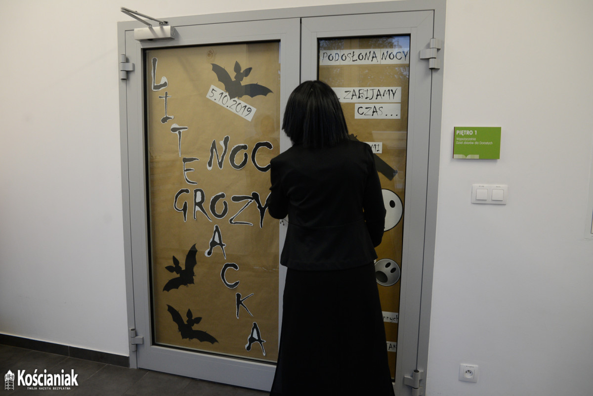Pełna grozy Noc Bibliotek