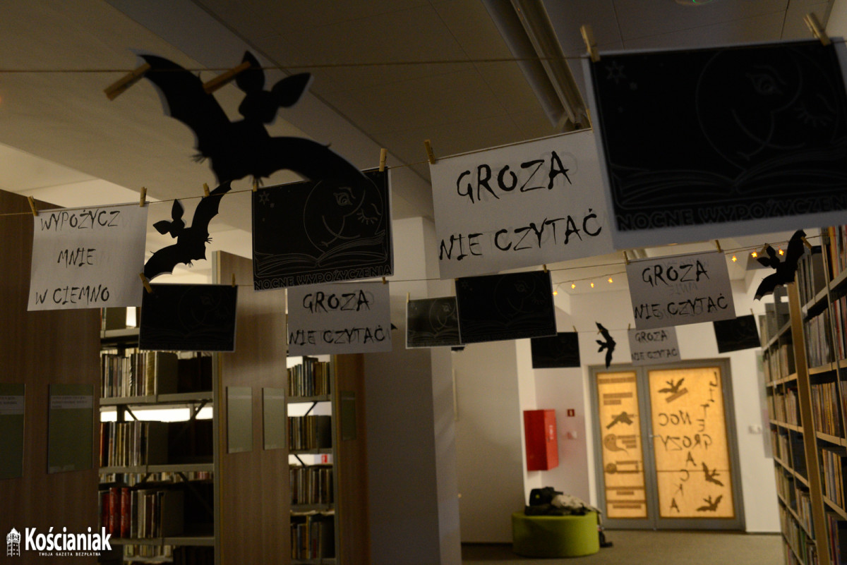 Pełna grozy Noc Bibliotek
