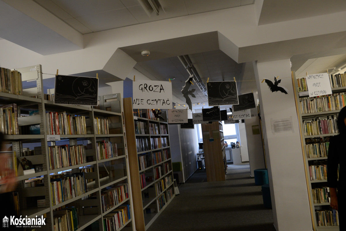 Pełna grozy Noc Bibliotek