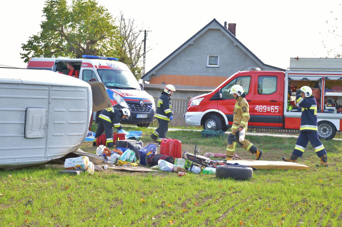 Śmiertelny wypadek w Łuszkowie