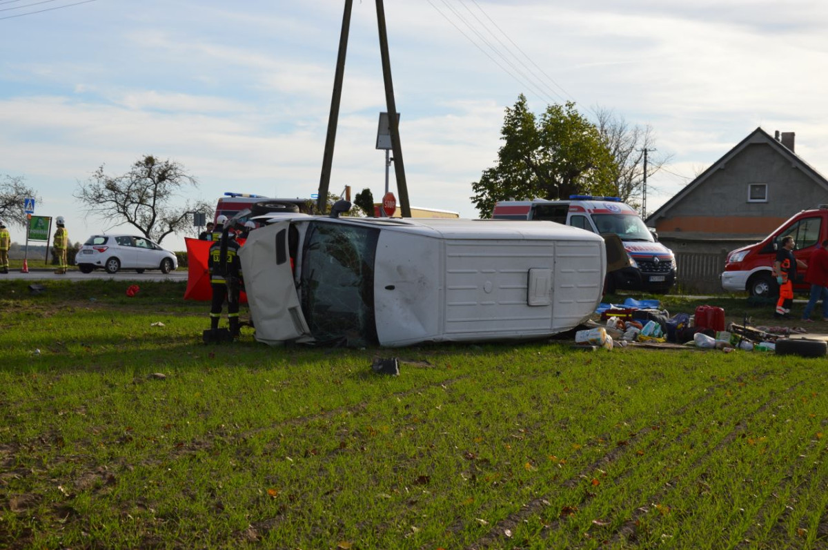 Śmiertelny wypadek w Łuszkowie