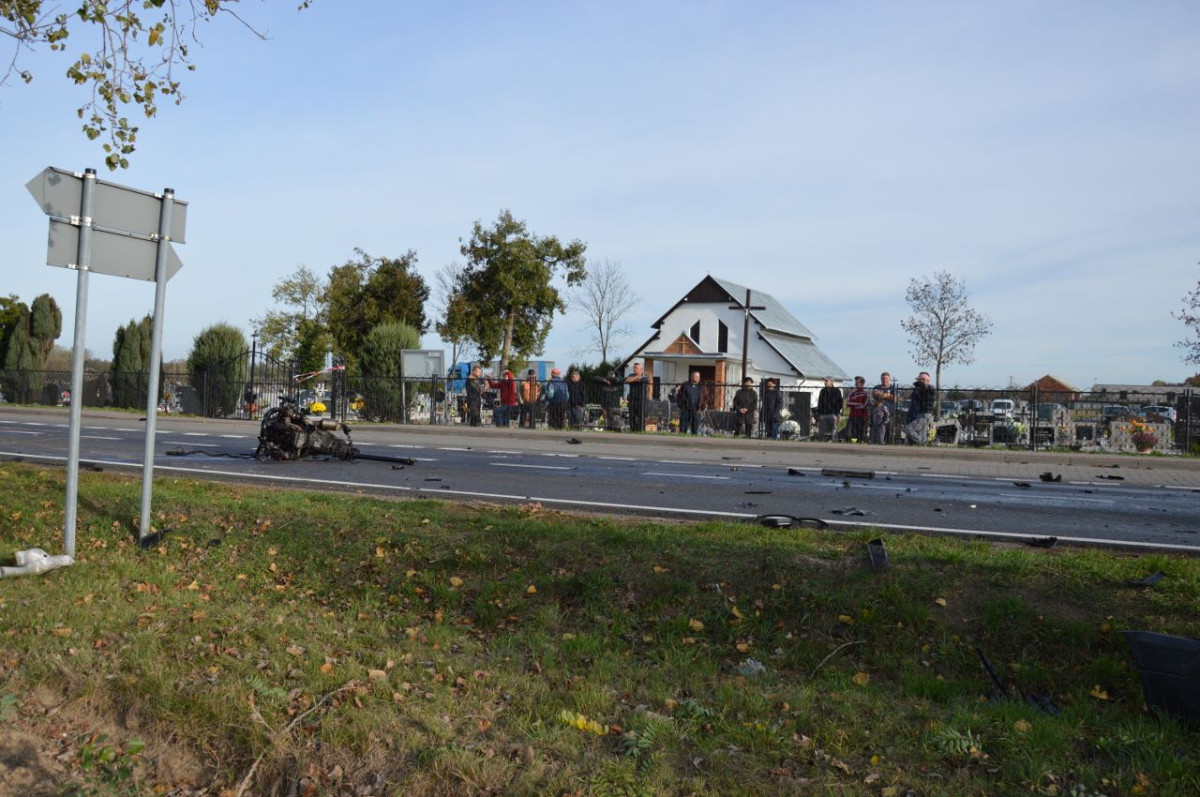 Śmiertelny wypadek w Łuszkowie