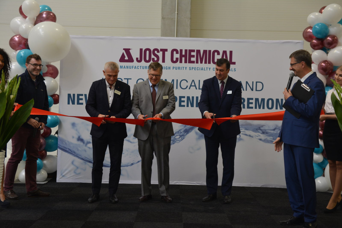 Otwarcie fabryki Jost Chemical Poland