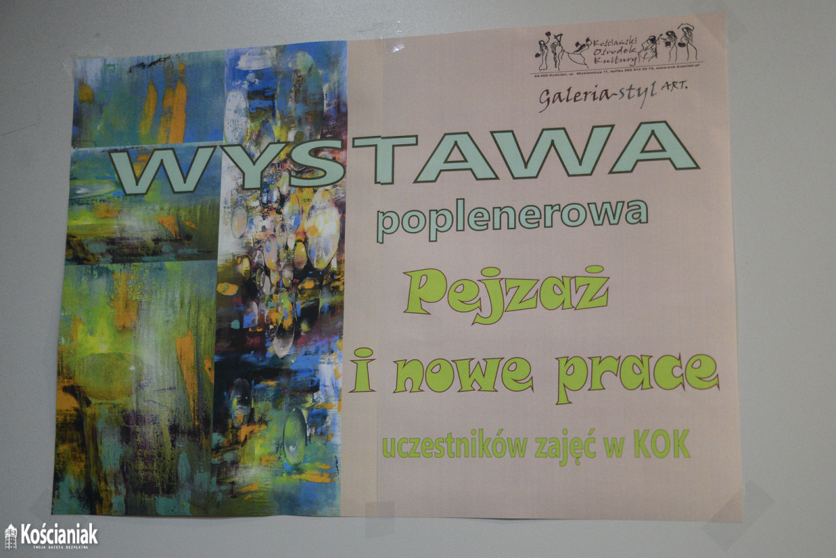Wystawa poplenerowa młodych artystów