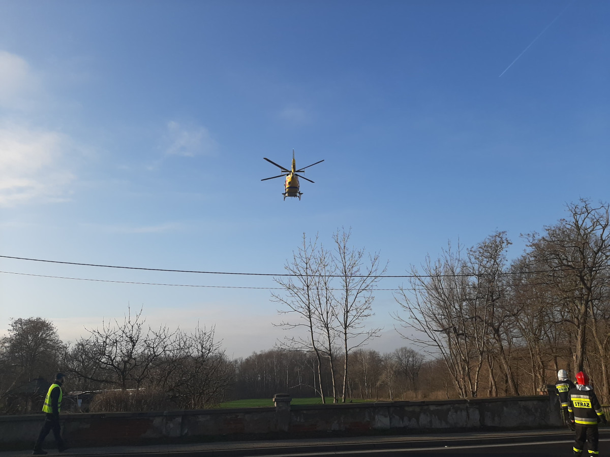 Pieszy potrącony na przejściu w Jarogniewicach