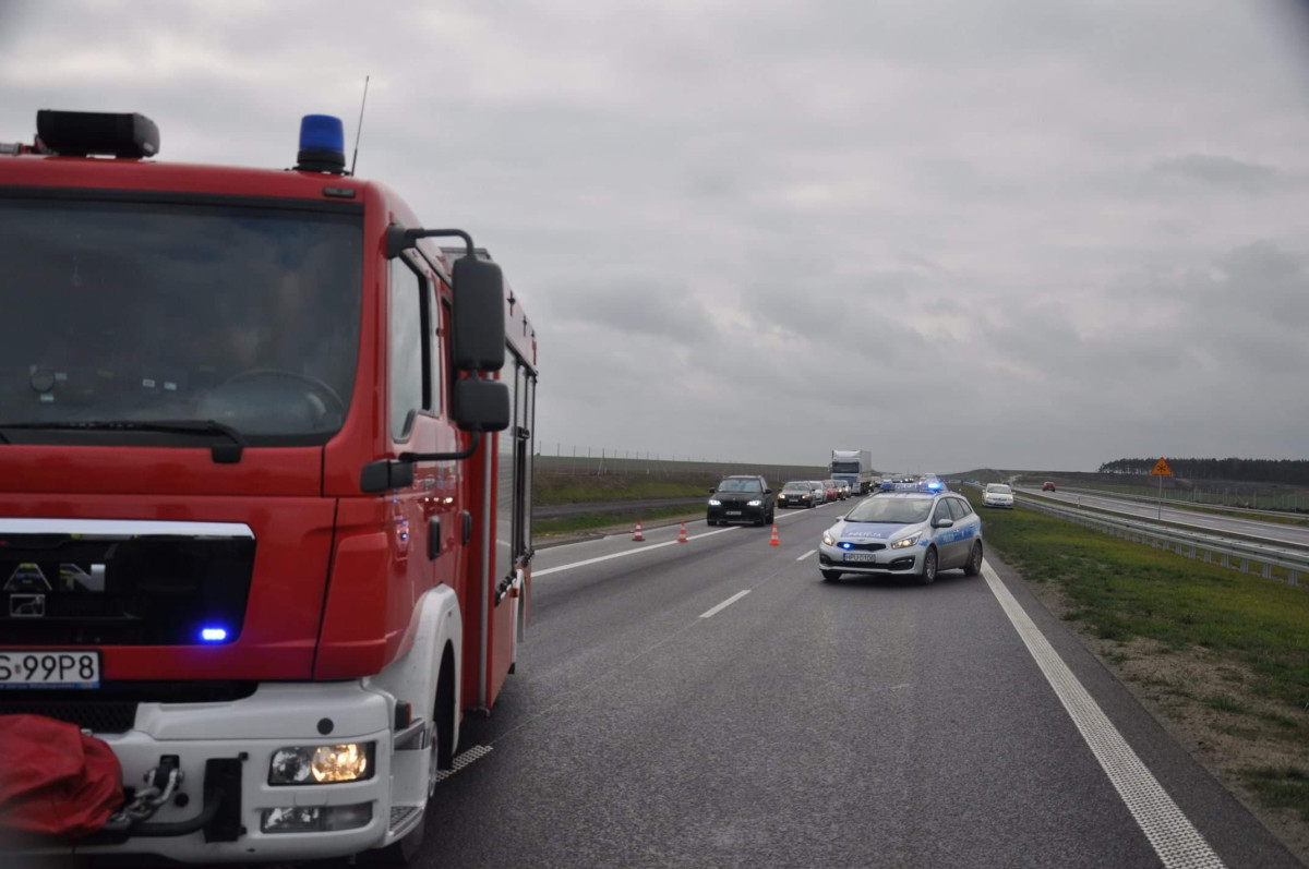 Śmigłowiec na S5 w wigilię