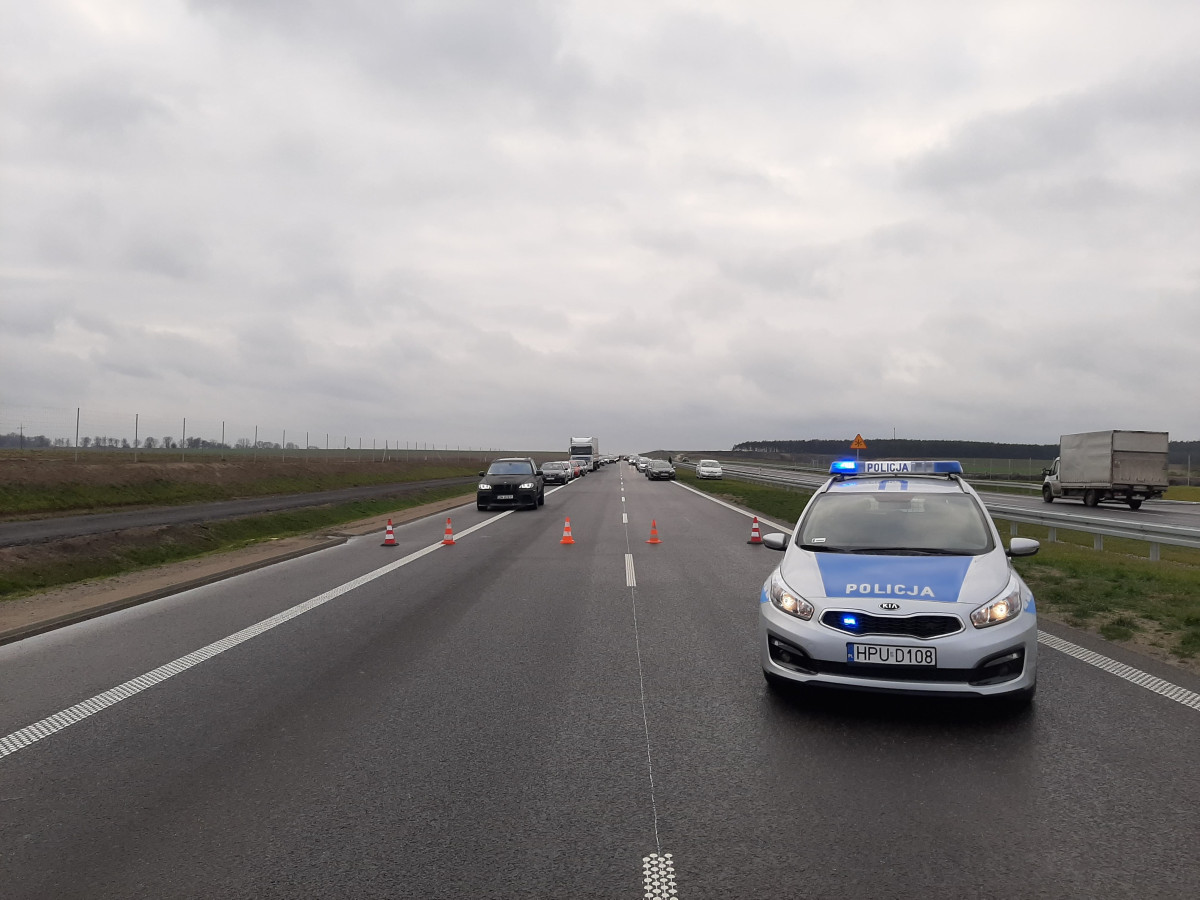 Śmigłowiec na S5 w wigilię