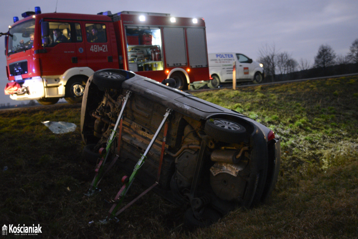 Wypadek na drodze do Racotu. Sprawca uciekł!