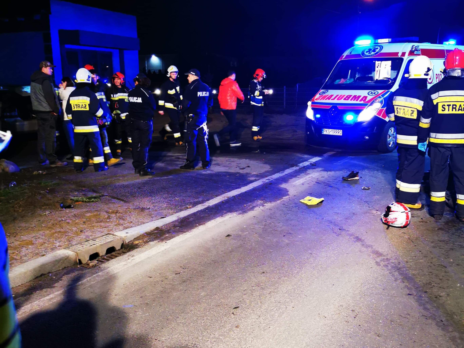 Zderzenie auta z motorowerem