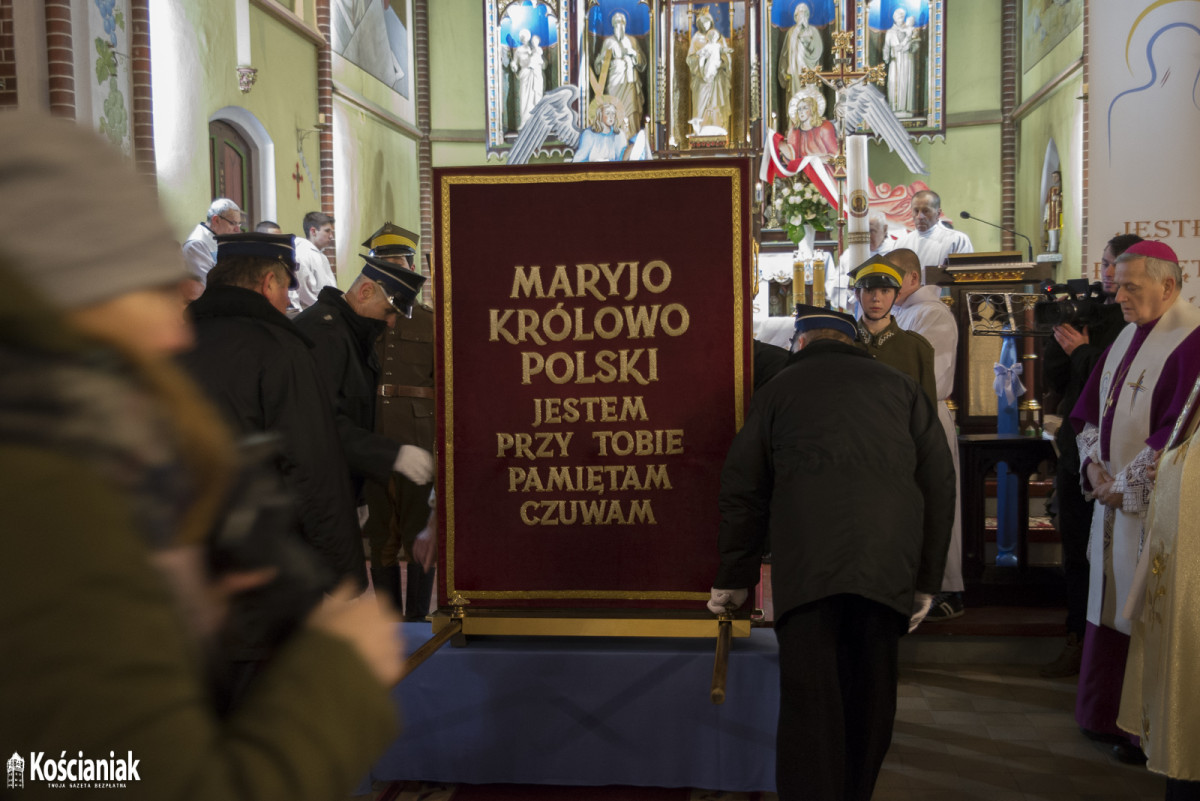 Obraz Matki Boskiej Częstochowskiej już w gminie Kościan