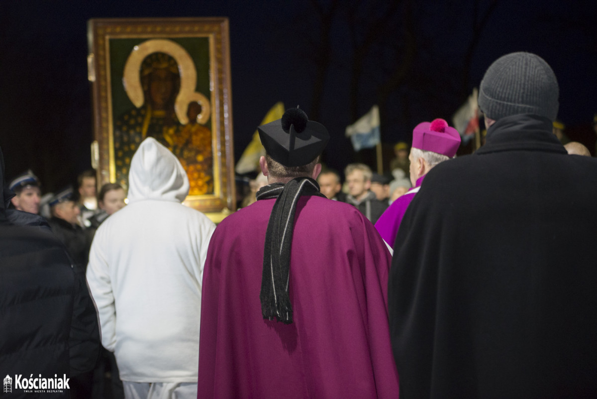 Obraz Matki Boskiej Częstochowskiej już w gminie Kościan