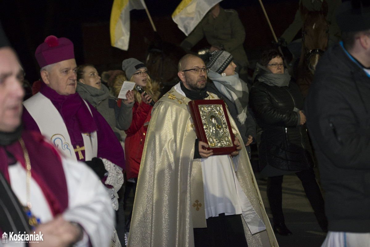 Obraz Matki Boskiej Częstochowskiej już w gminie Kościan