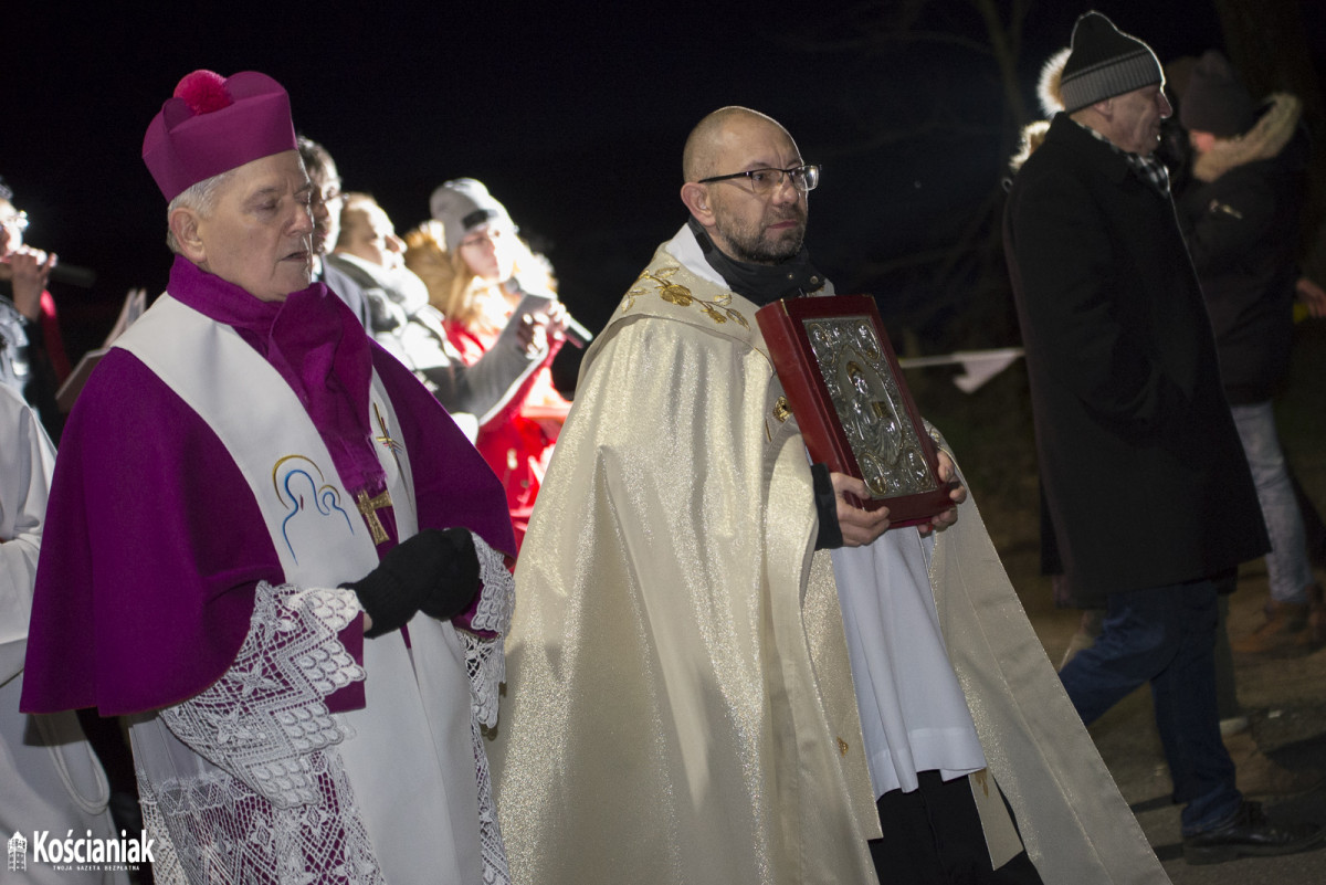 Obraz Matki Boskiej Częstochowskiej już w gminie Kościan