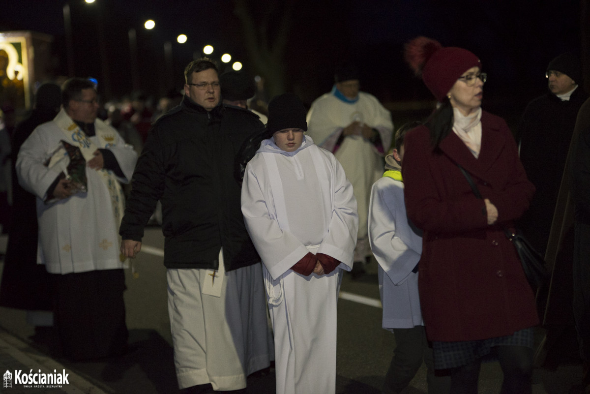 Obraz Matki Boskiej Częstochowskiej już w gminie Kościan