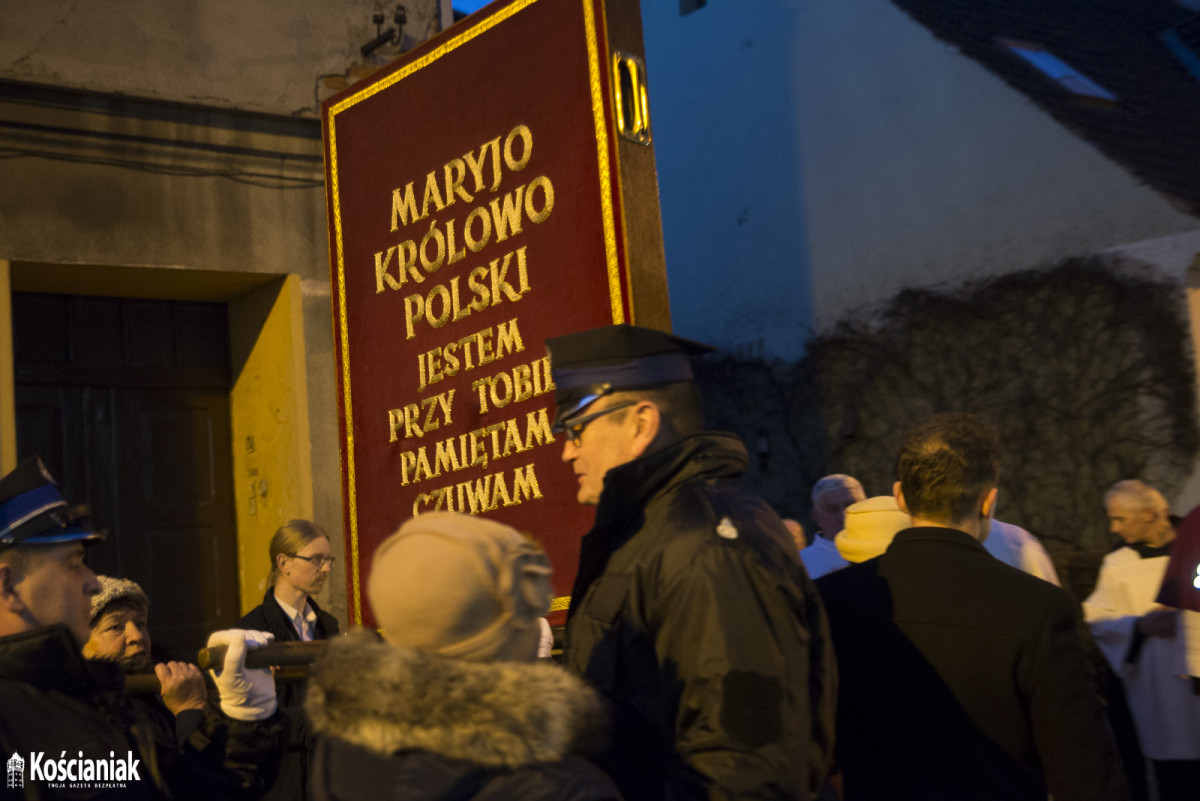 Powitanie obrazu Matki Boskiej w Kościanie