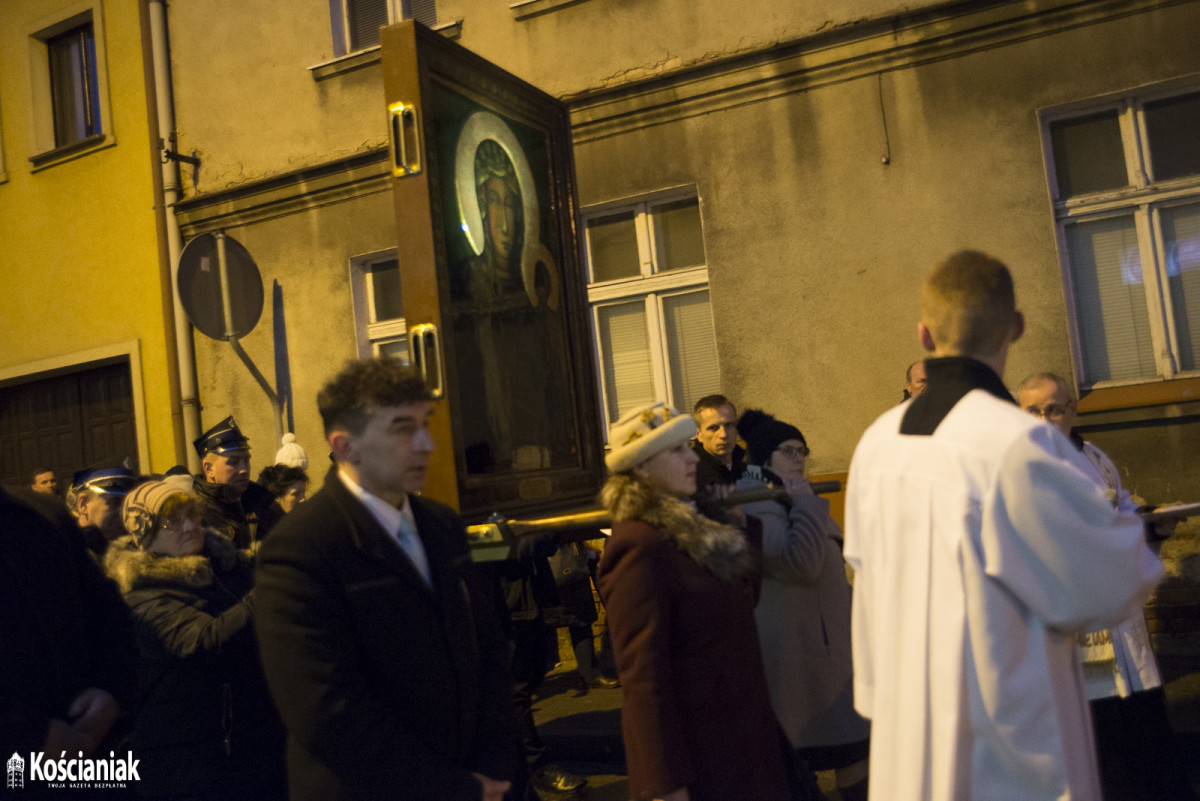 Powitanie obrazu Matki Boskiej w Kościanie
