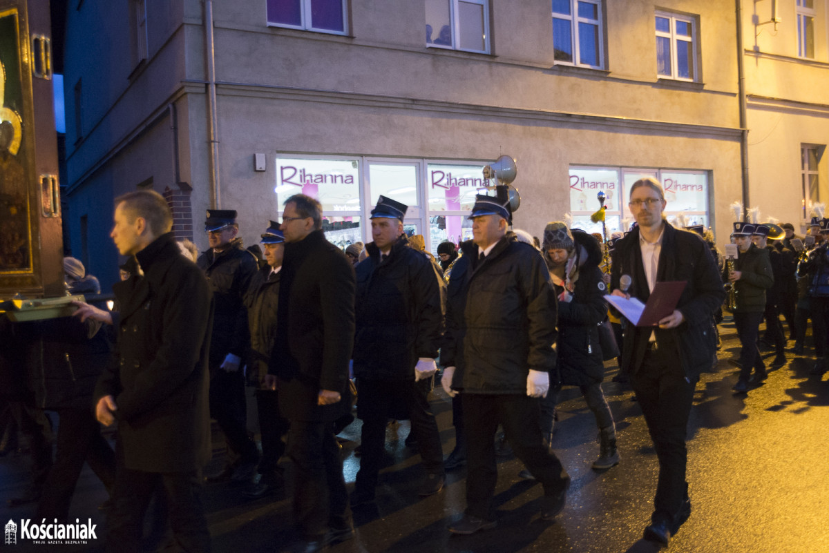 Powitanie obrazu Matki Boskiej w Kościanie