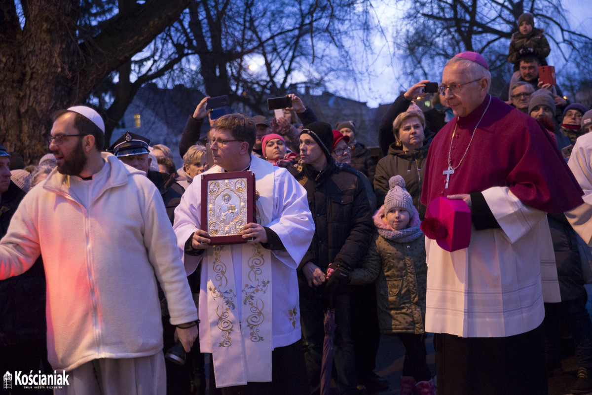 Powitanie obrazu Matki Boskiej w Kościanie