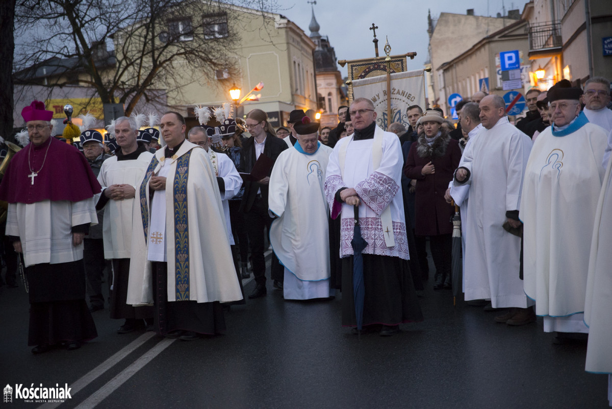 Powitanie obrazu Matki Boskiej w Kościanie