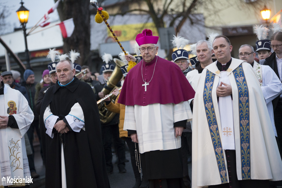 Powitanie obrazu Matki Boskiej w Kościanie