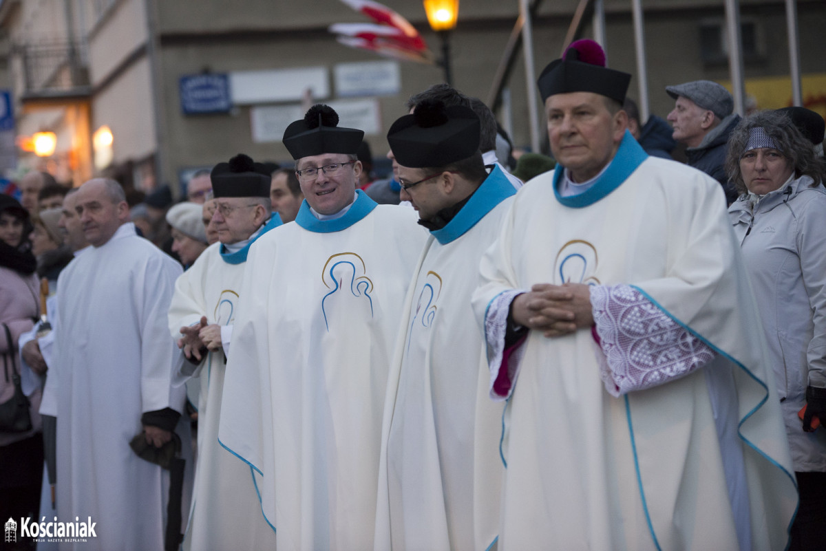 Powitanie obrazu Matki Boskiej w Kościanie