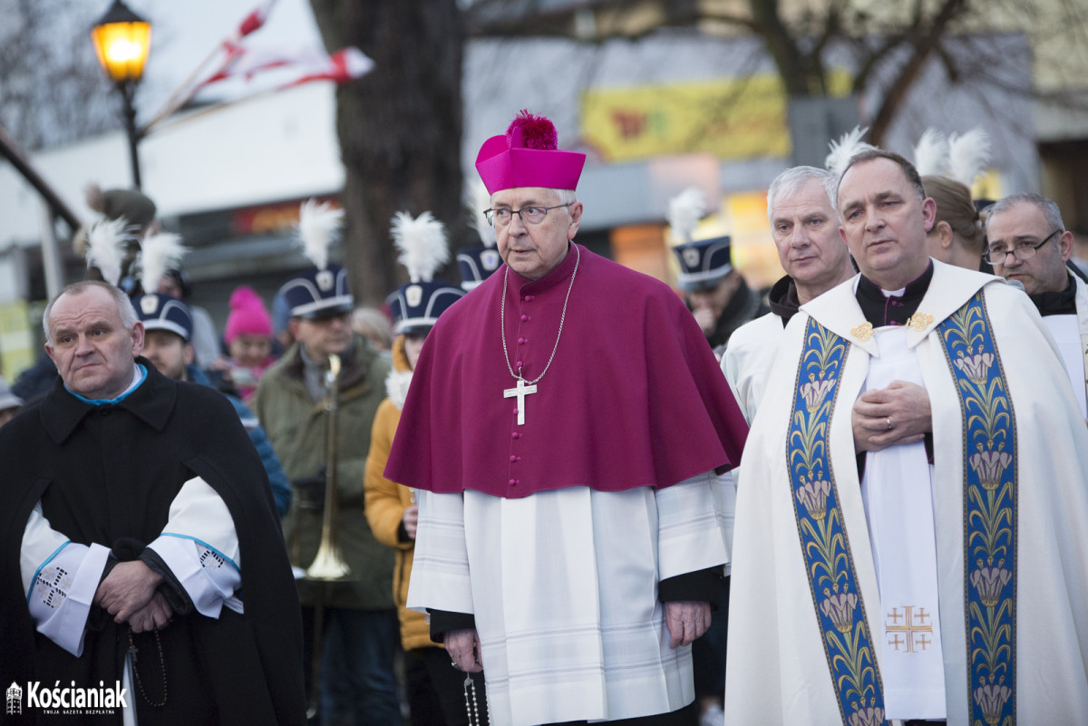 Powitanie obrazu Matki Boskiej w Kościanie