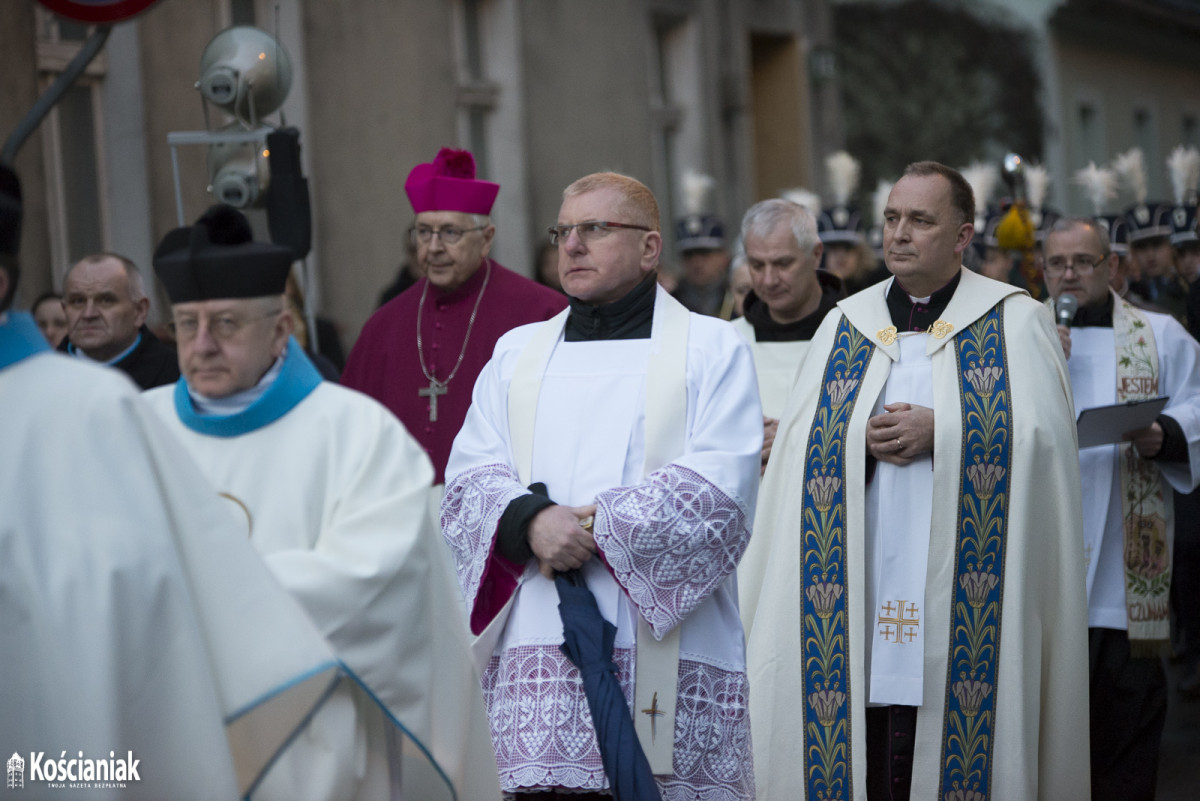 Powitanie obrazu Matki Boskiej w Kościanie