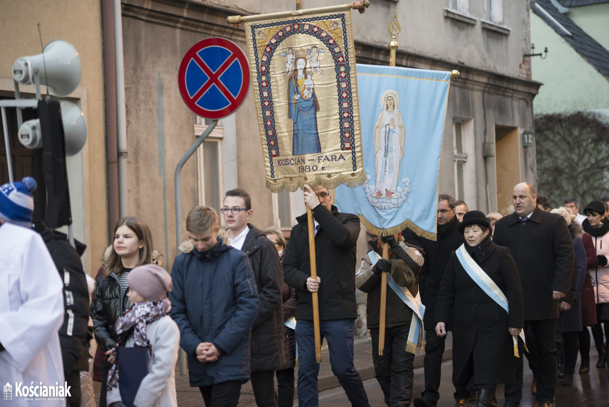 Powitanie obrazu Matki Boskiej w Kościanie