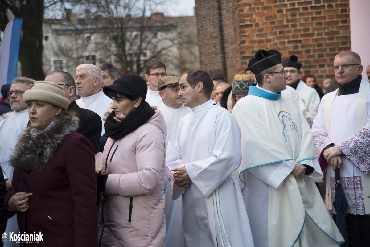 Powitanie obrazu Matki Boskiej w Kościanie