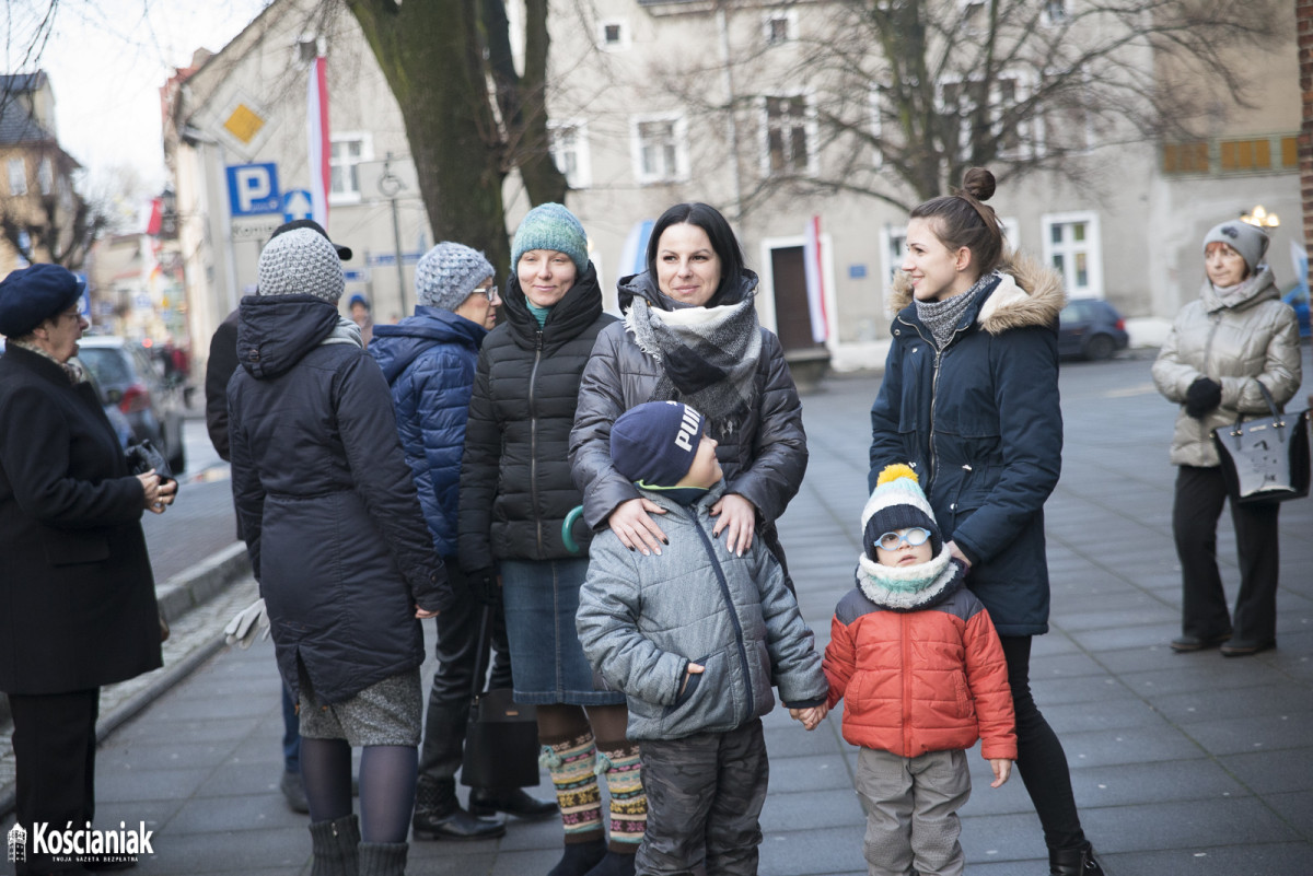 Powitanie obrazu Matki Boskiej w Kościanie