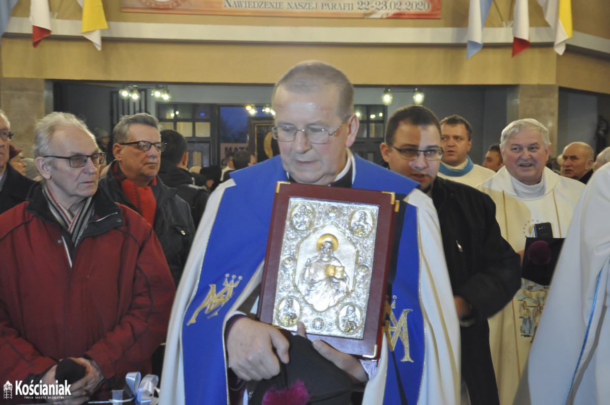 Ostatnia kościańska parafia powitała obraz Matki Boskiej