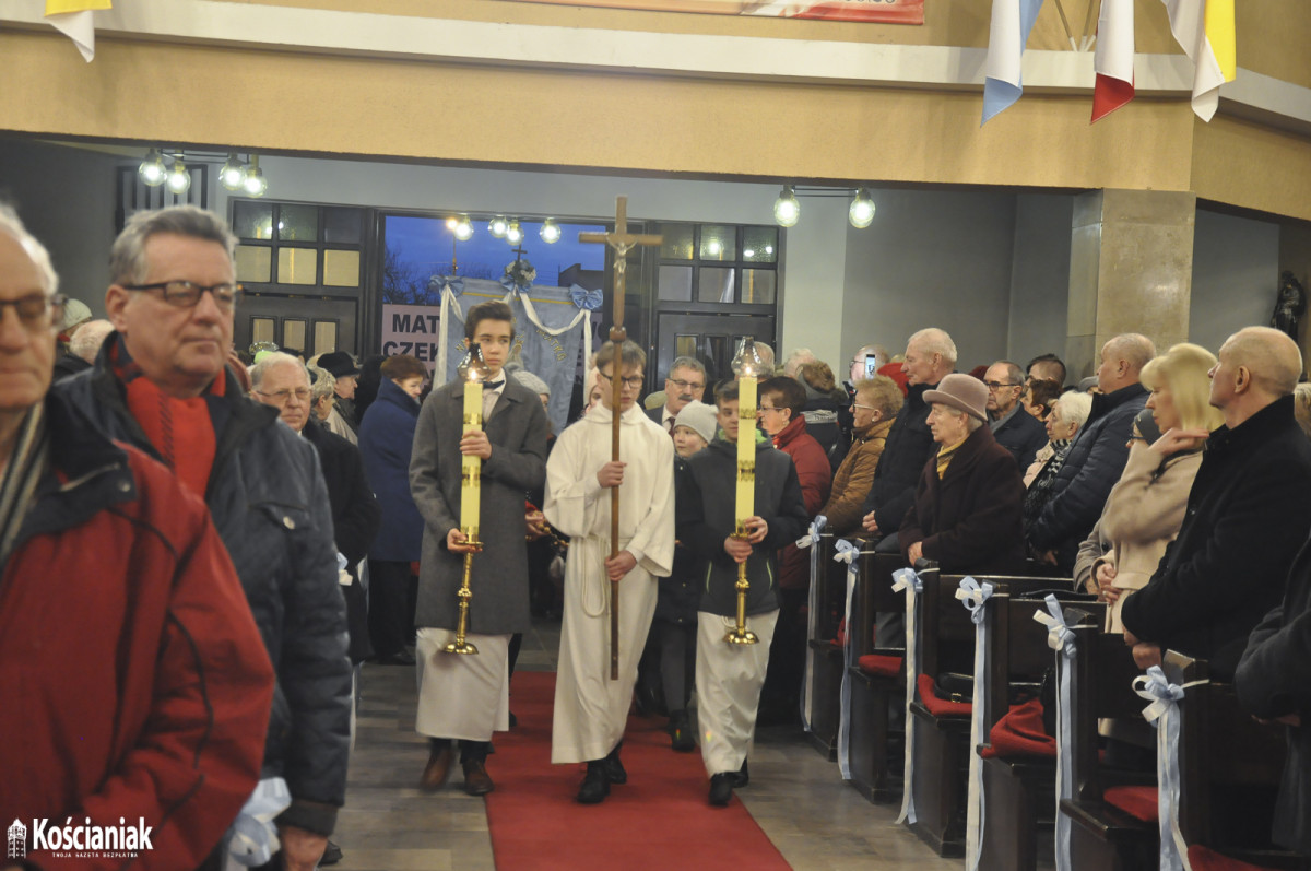 Ostatnia kościańska parafia powitała obraz Matki Boskiej