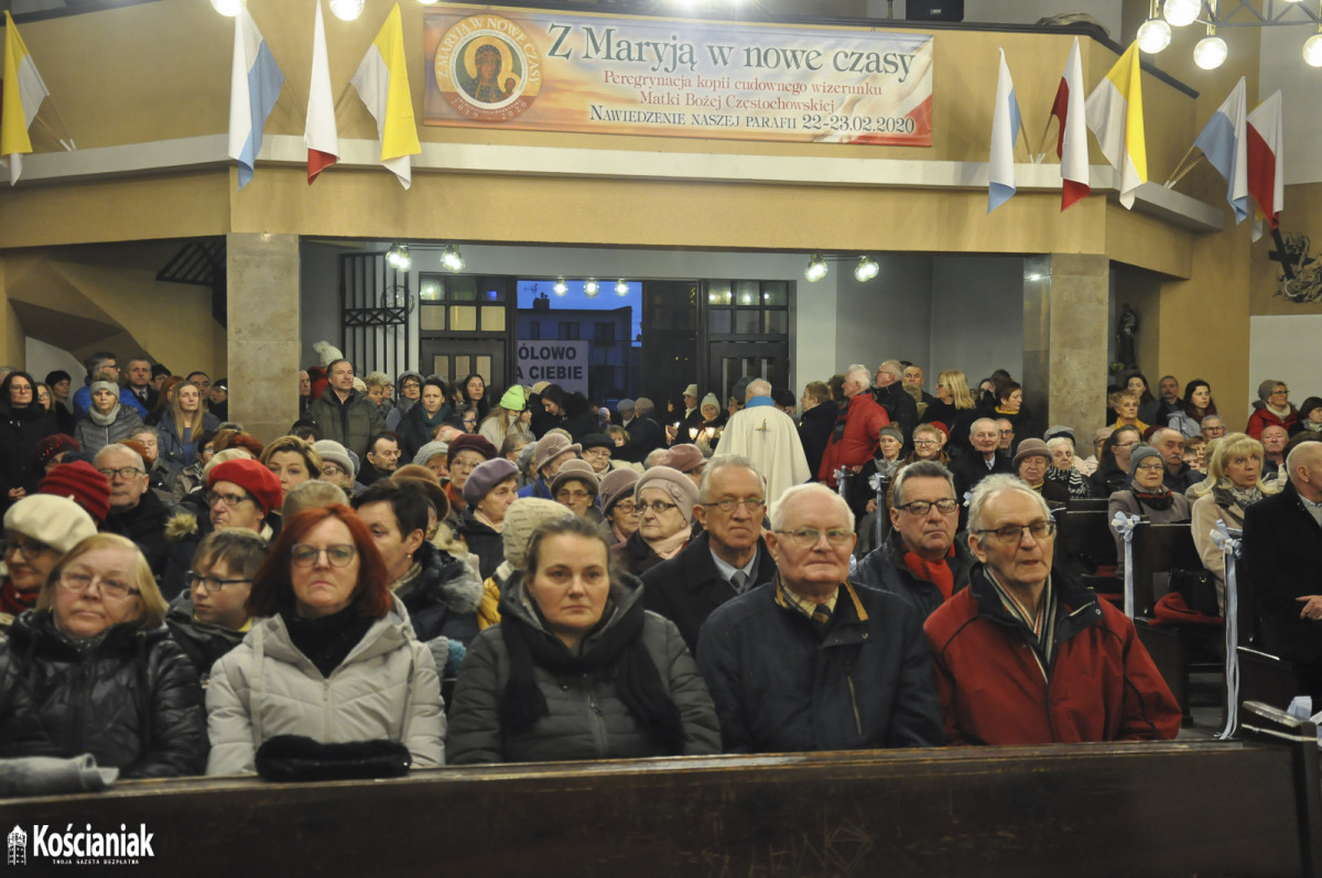 Ostatnia kościańska parafia powitała obraz Matki Boskiej